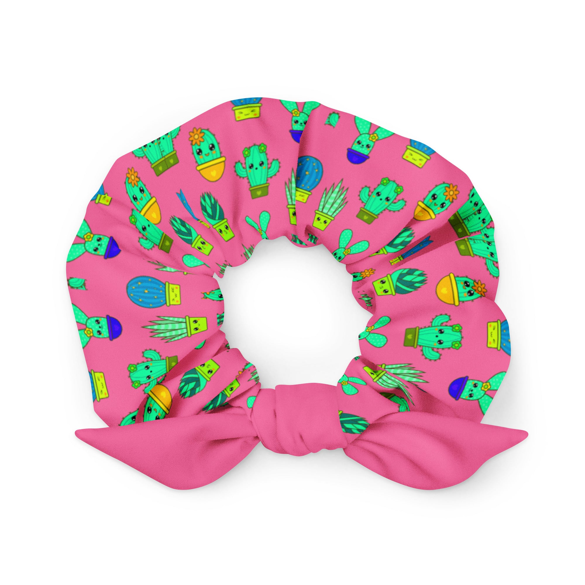 Cute Little Succulents Scrunchie
