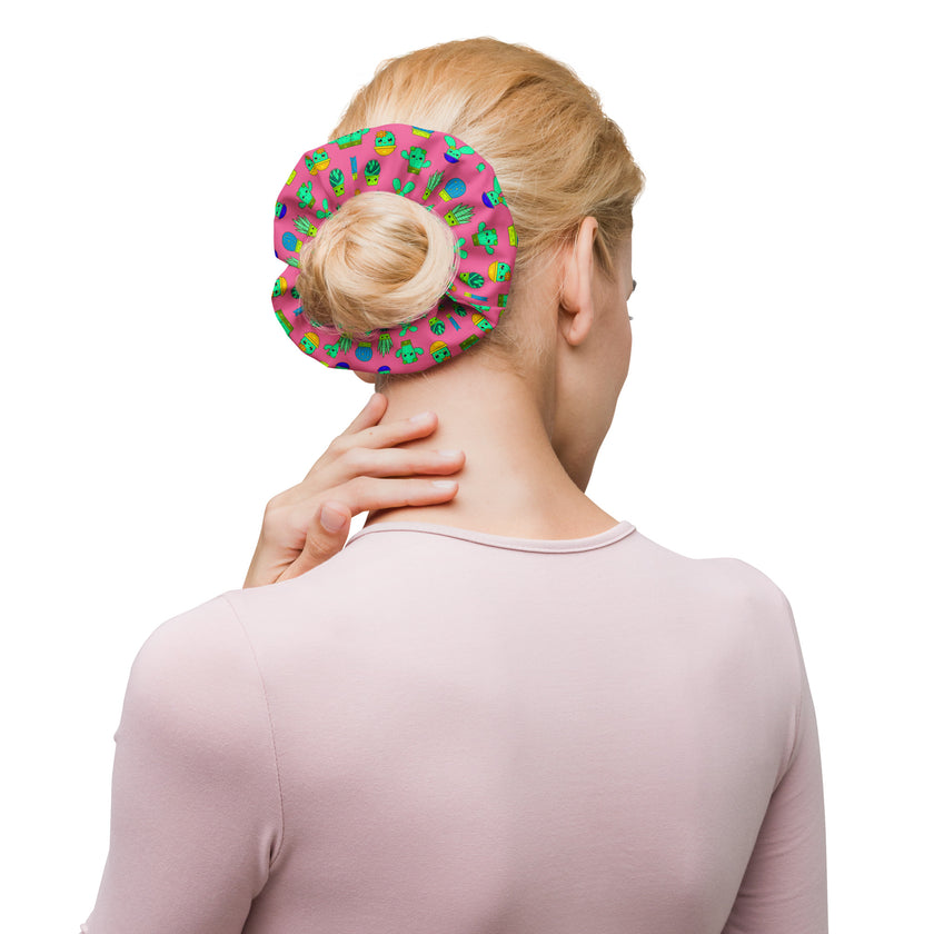 Cute Little Succulents Scrunchie