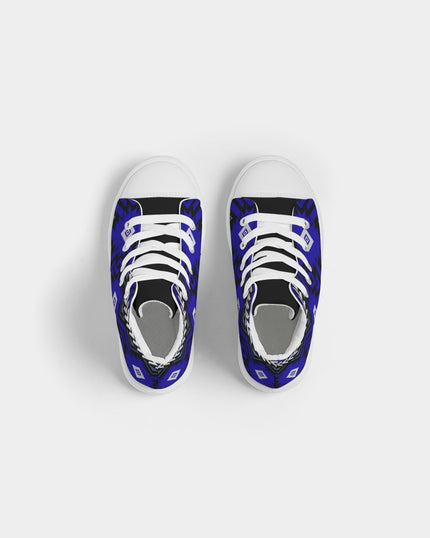 Boys Kids Hightop Canvas Shoe
