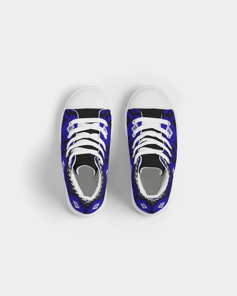 Boys Kids Hightop Canvas Shoe