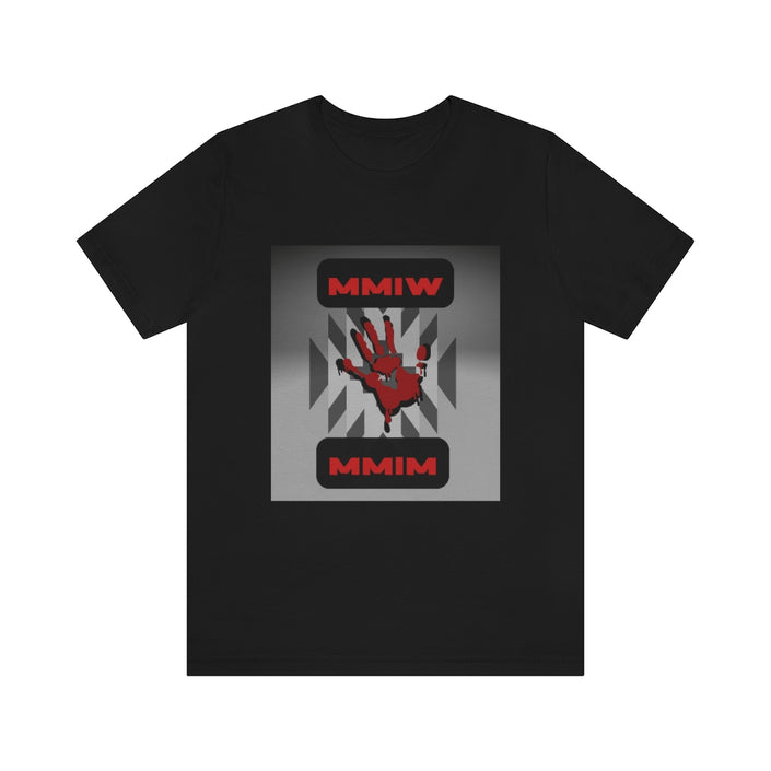 MMIM MMIW white/black/silver/gray/blue  Unisex Jersey Short Sleeve Tee
