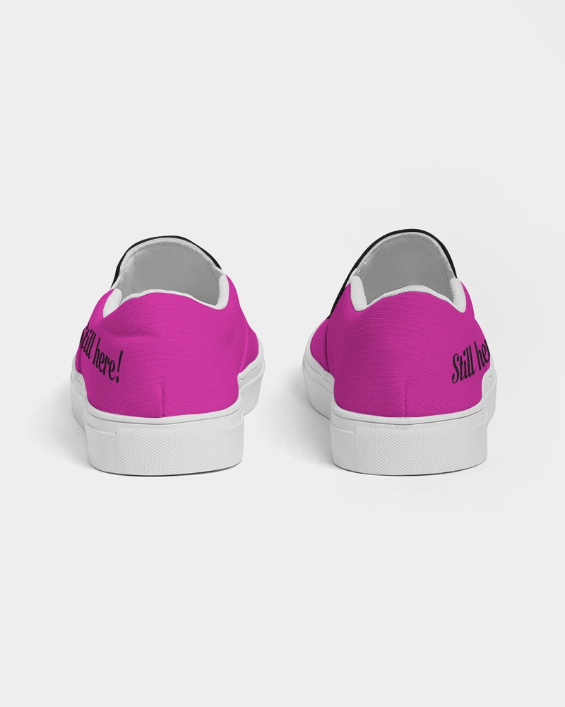 Black Women's Slip-On Canvas Shoe