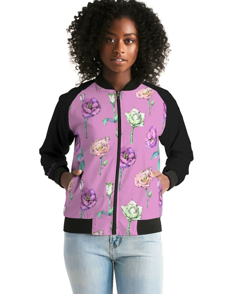 Positive Vibes Women's Bomber Jacket