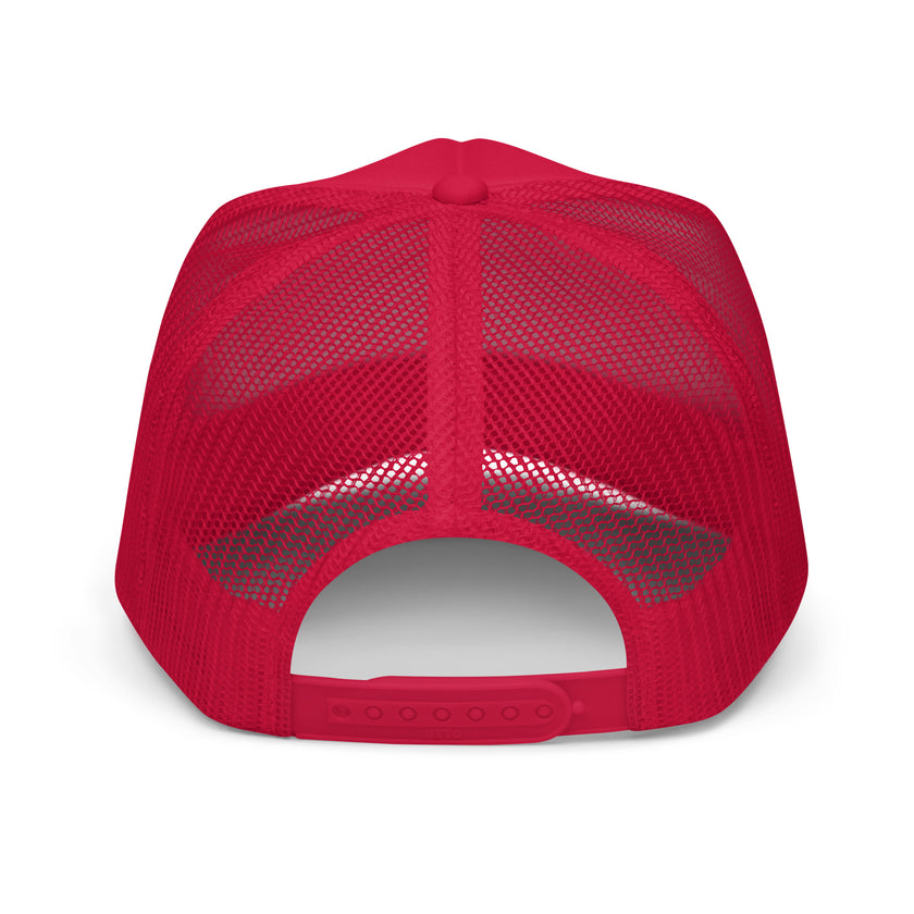 Red Sh&T A$$ Rez Humor 2 Foam trucker hat