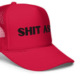 Red Sh&T A$$ Rez Humor 2 Foam trucker hat