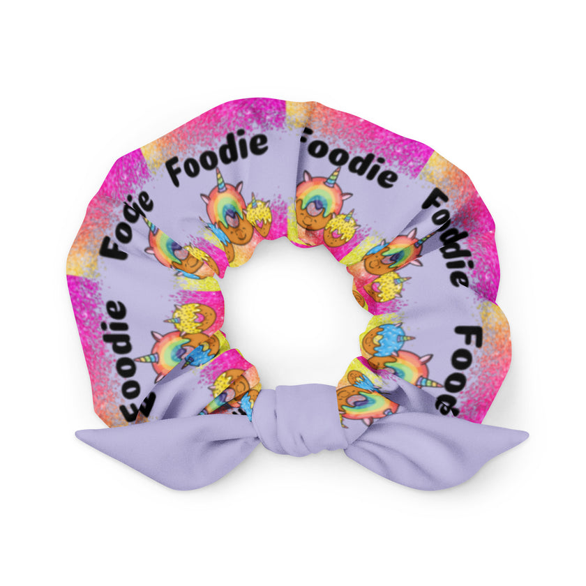 Unicorn Donut Foodie! Hair Scrunchie