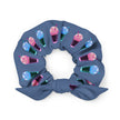 Frappuccino Pink Blue Scrunchie