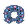 Frappuccino Pink Blue Scrunchie