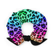 Rainbow Leopard Scrunchie