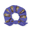 Mittens the Cat and her Taco Kid's Purple Scrunchie