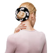 Native Bison Kids Pink/White Scrunchie