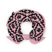 Native Bison Black with Pattern Pink Scrunchie