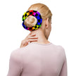 Rainbow Checkered Hair Scrunchie