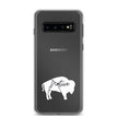 Native Bison White Samsung Case