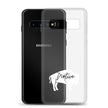 Native Bison White Samsung Case