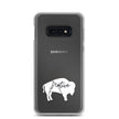 Native Bison White Samsung Case