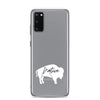 Native Bison White Samsung Case