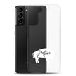 Native Bison White Samsung Case