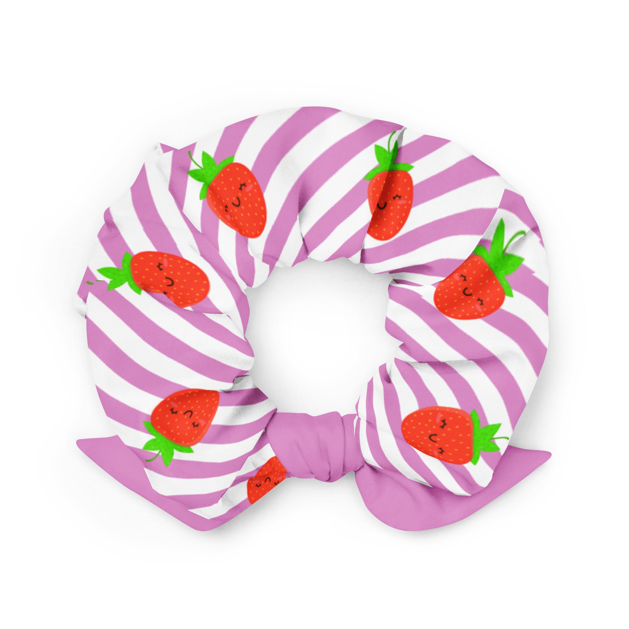 Cute Strawberry Scrunchie