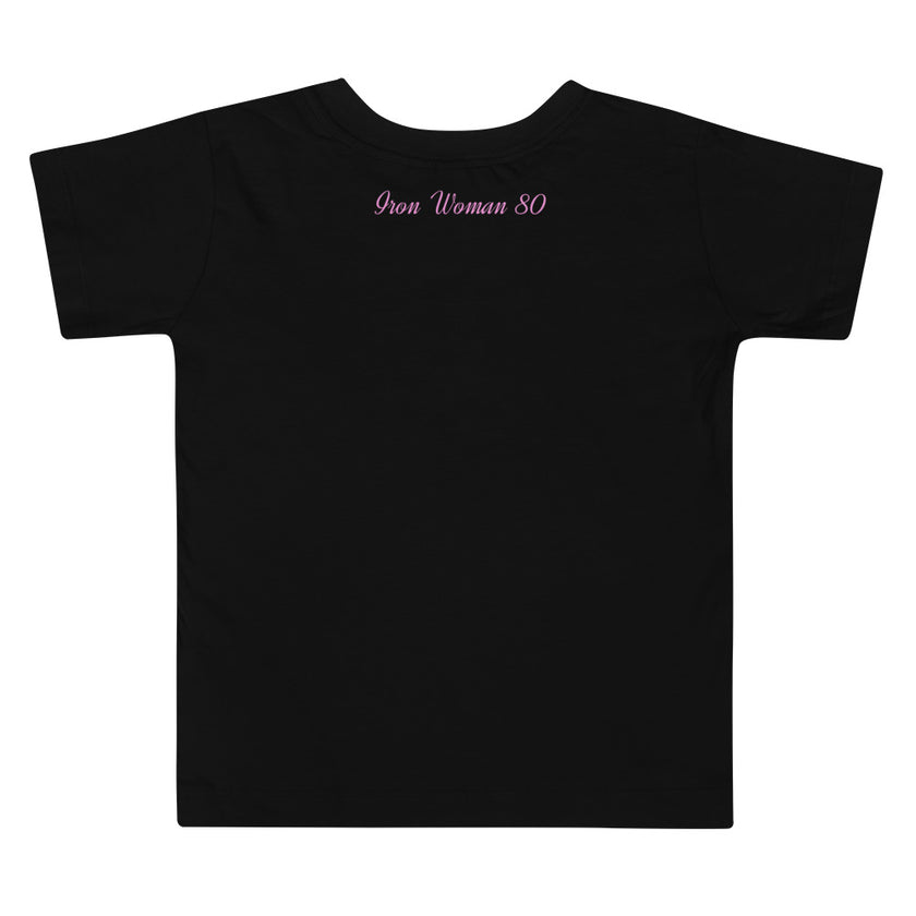 Native Bison White Toddler Short Sleeve Tee
