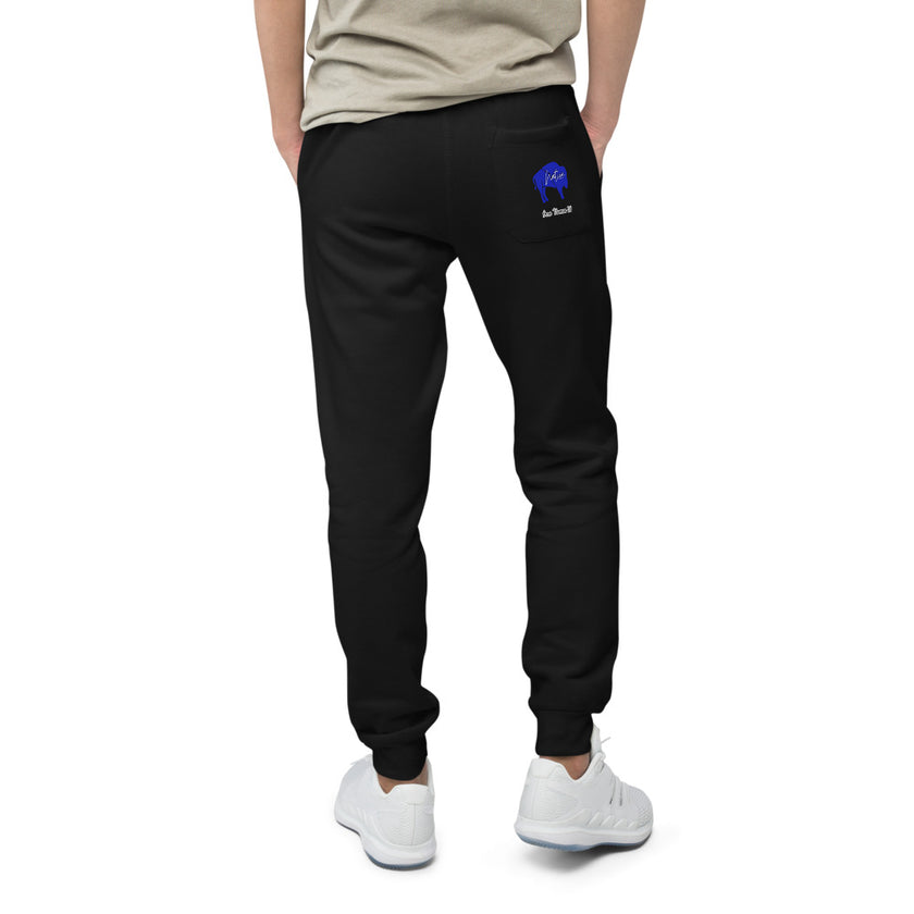 Native Bison Blue Unisex fleece Adult sweatpants