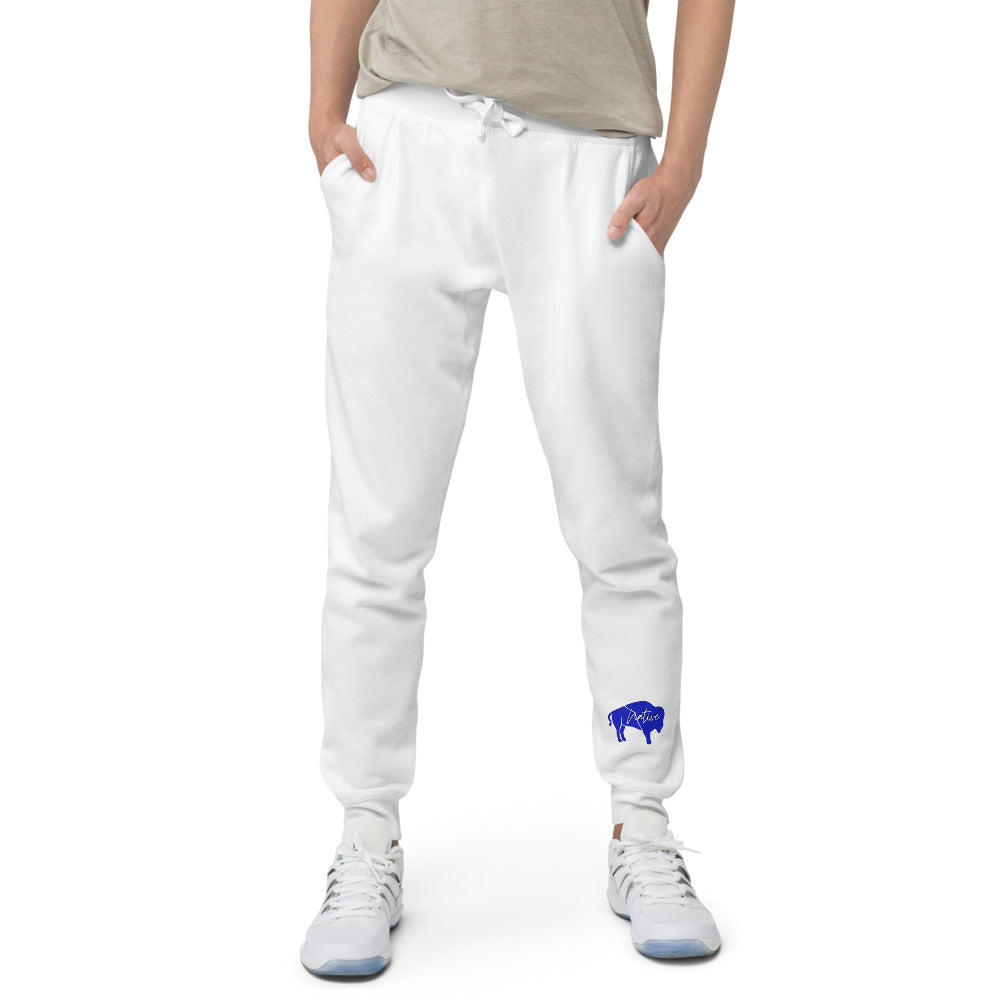 Native Bison Blue Unisex fleece Adult sweatpants