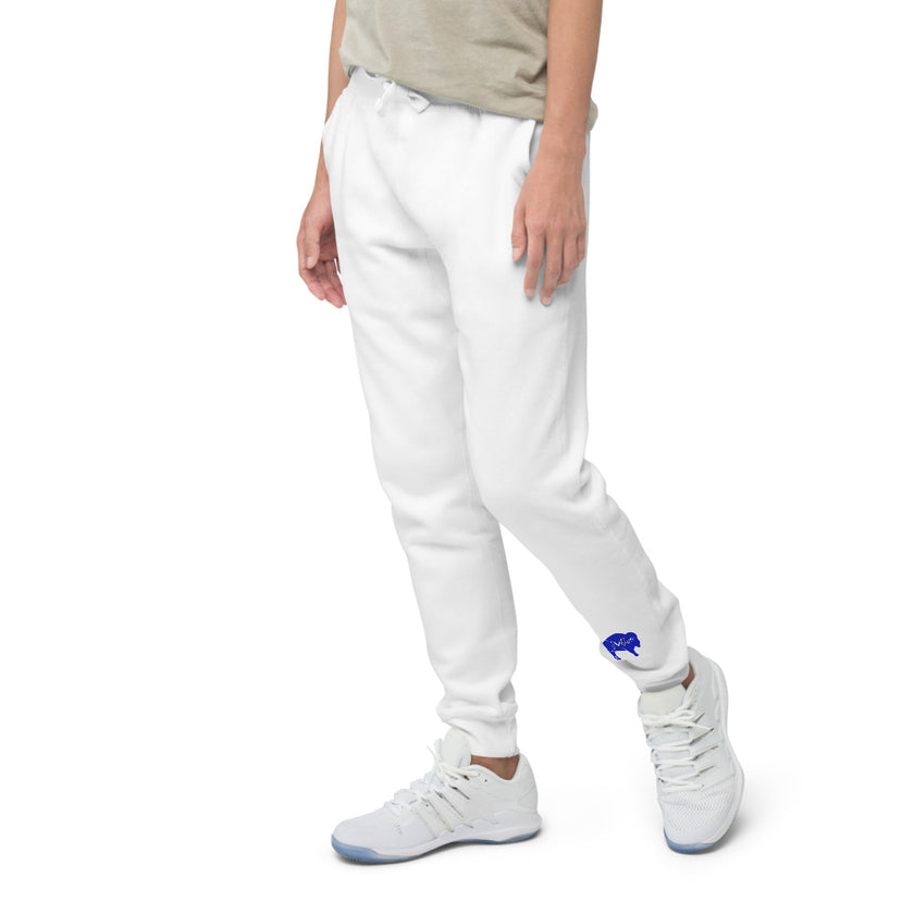 Native Bison Blue Unisex fleece Adult sweatpants