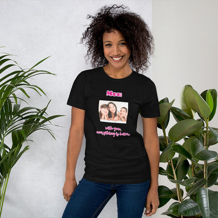 Personalize Mother's Day Short-sleeve unisex t-shirt Lifestyle Collection