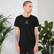 Living in the Present Black Unisex t-shirt