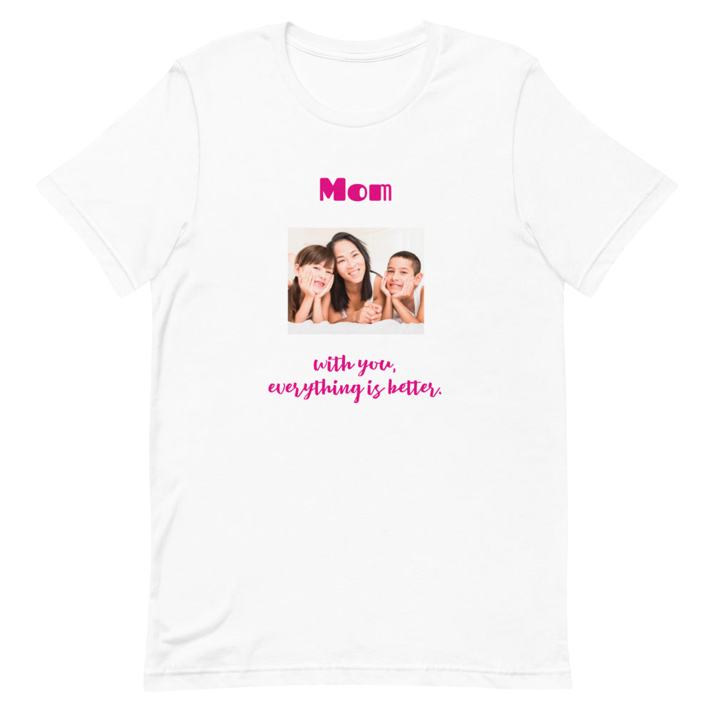 Personalize Mother's Day Short-sleeve unisex t-shirt Lifestyle Collection
