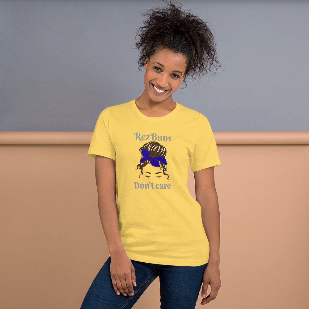 Rez Buns Don't Care Unisex t-shirt Personalize It