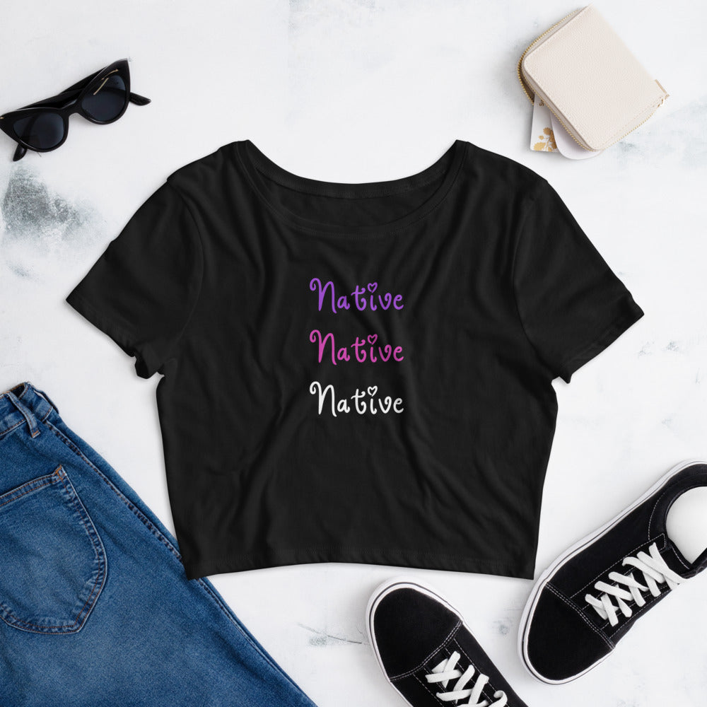 Native Native Native Women’s Crop Tee