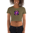 Feminism Pattern Women’s Crop Tee