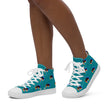 Native Bison Multi Color Women’s high top canvas shoes