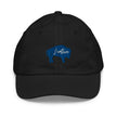 Native Bison Blue Youth Kids baseball cap