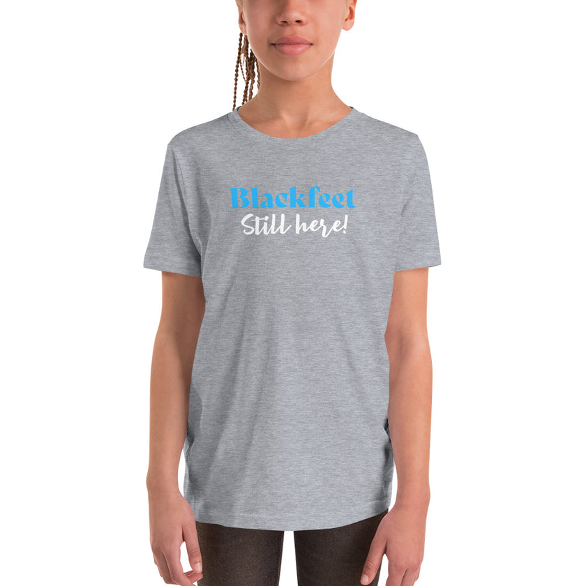 Your Tribe Still here Personalize it! Youth Short Sleeve T-Shirt