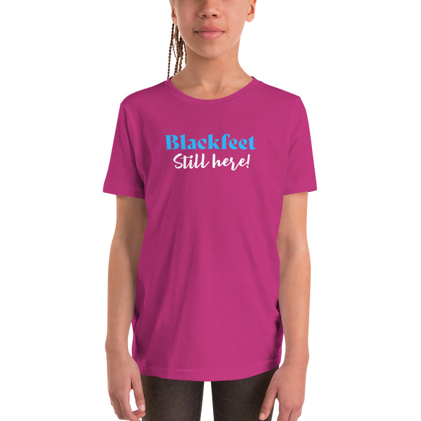 Your Tribe Still here Personalize it! Youth Short Sleeve T-Shirt