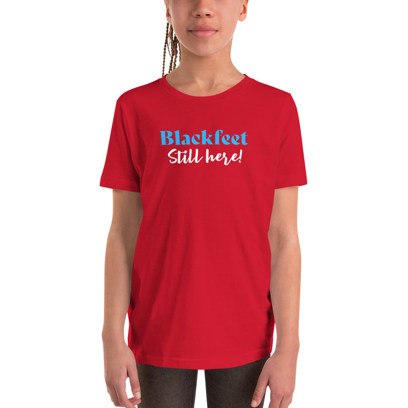 Your Tribe Still here Personalize it! Youth Short Sleeve T-Shirt